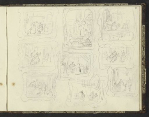 Paintings in frames
