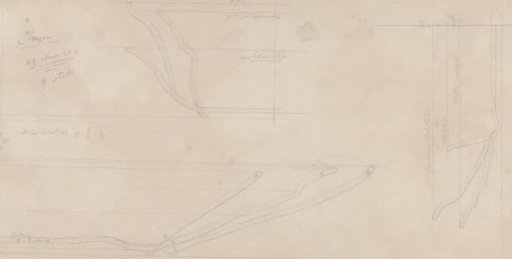 Designs for plates and jugs of Iseger earthenware