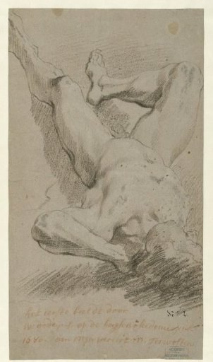 Reclining male nude
