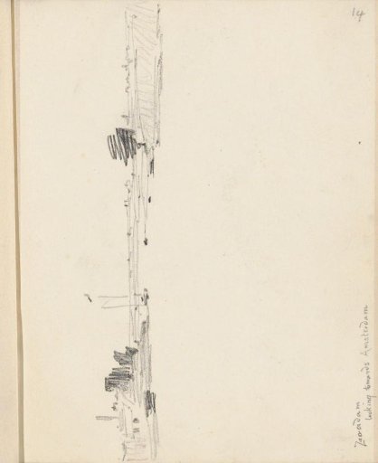 View of Zaandam in the direction of Amsterdam