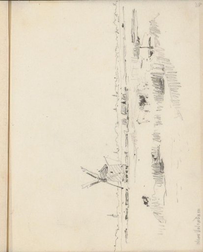 Landscape with a Mill at Volendam