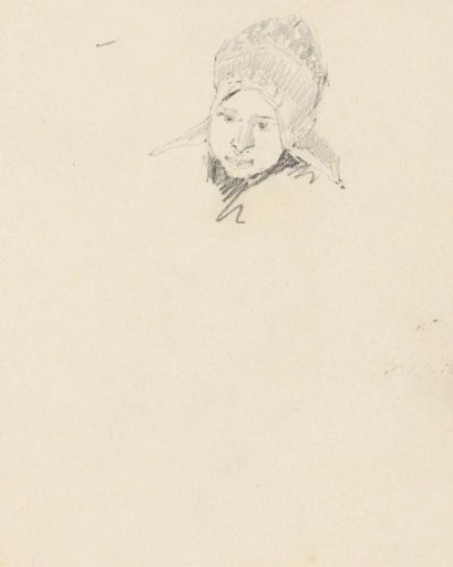 Head of a Girl with a Cap