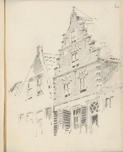 Row Houses with a Bell and Step Gable