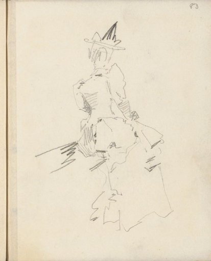 Seated Woman with a Hat