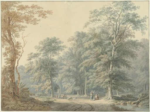 Woodland View with Classical Staffage