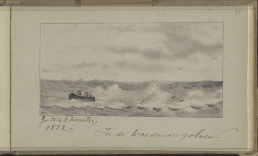 Rowing Boat on a Turbulent Sea