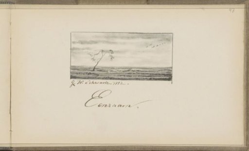 Landscape with a tree