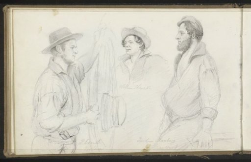 Portraits of Three Sailors