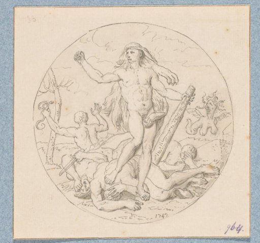 Hercules as victor (in a box with 43 drawings)