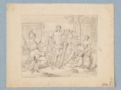 Hercules at the crossroads (in a box with 43 drawings)