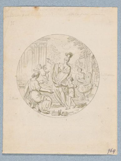 Allegory on Education (in a box with 43 drawings)