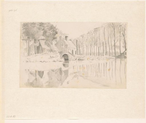 Small Bridge over the Vecht at Maarssen
