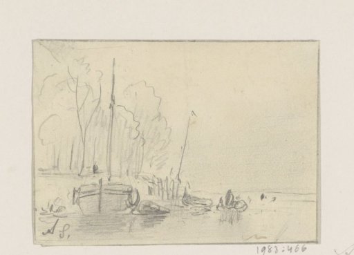 Sailing boats at a waterfront