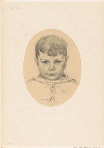 Portrait of Otto Verhagen II, the Artist's Son