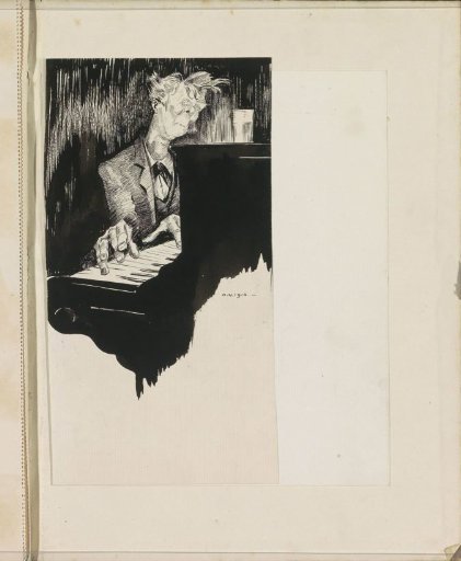 Man Playing the Piano