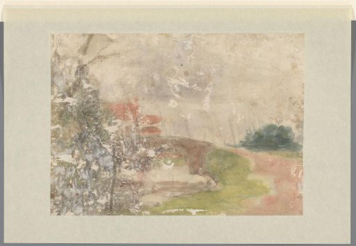 Landscape Impression (Damaged by Glue)