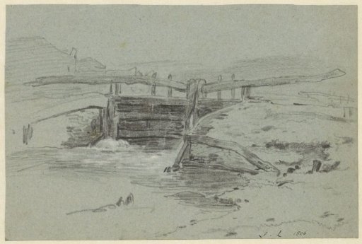 Lock in a landscape