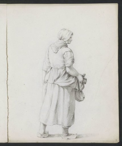 Milkmaid with a sack