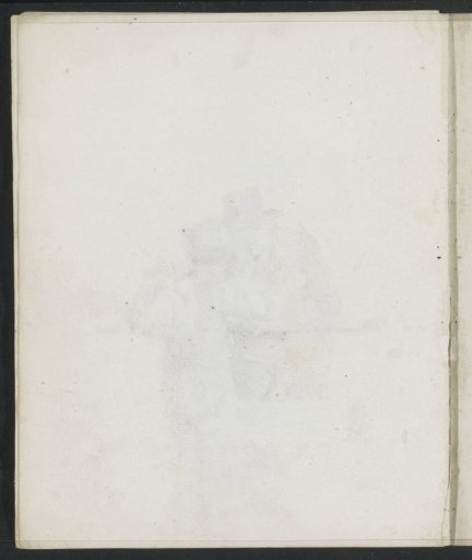 Abklatsch of a chalk drawing