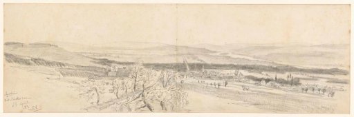 View from the House of Eduard Douwes Dekker at Ingelheim
