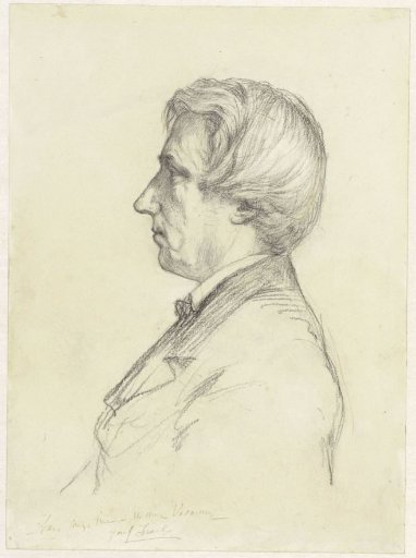 Profile portrait of Mr. Carel Vosmaer