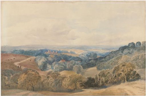 Landscape with Crieff Castle