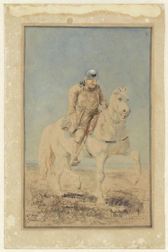 Knight on a Grey Horse