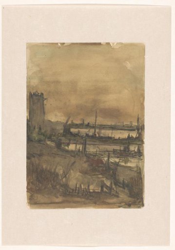 View of the Maas at Dordrecht