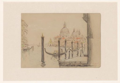 View of the Canal Grande in Venice