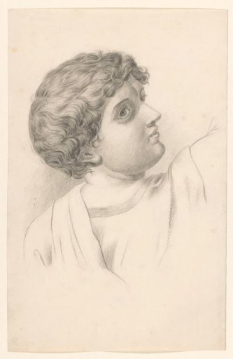 Head of a boy, facing right