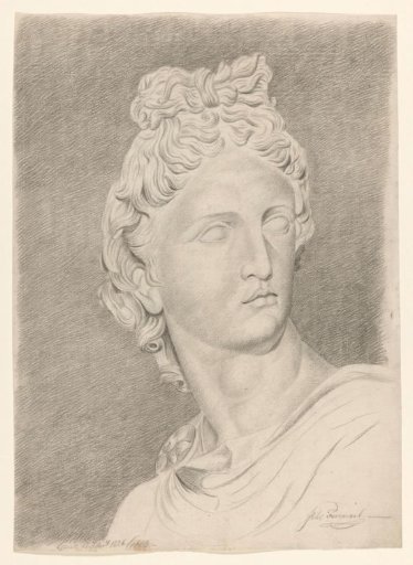 Plaster cast of an antique statue