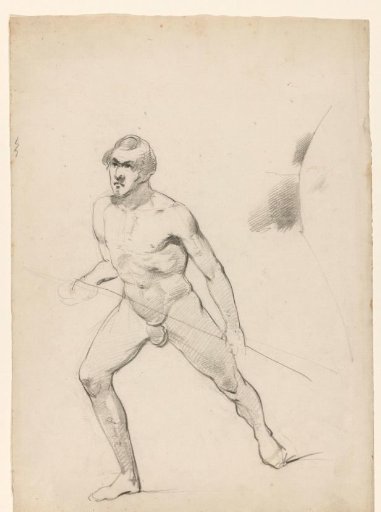 Academy Study: Standing Male Nude