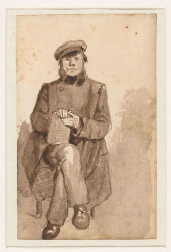 Portrait of the bookseller David Blok
