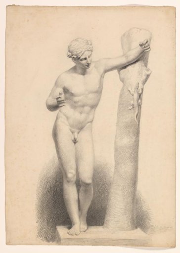 Apollo Sauroctonus, front view