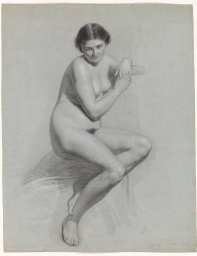Seated Female Nude