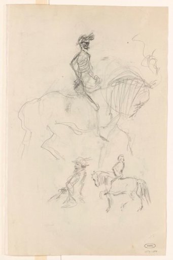 Studies of Death on Horseback