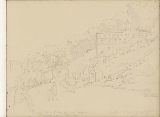 Sanctuary of Santa Rosalia on Monte Pellegrino near Palermo
