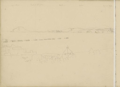 View from Pozzuoli of the Bay of Naples