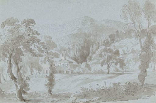View at Vallombrosa, east of Florence