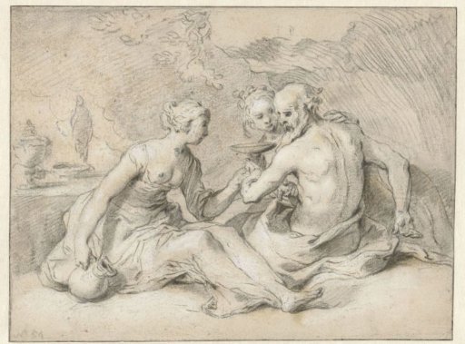 Lot and his daughters