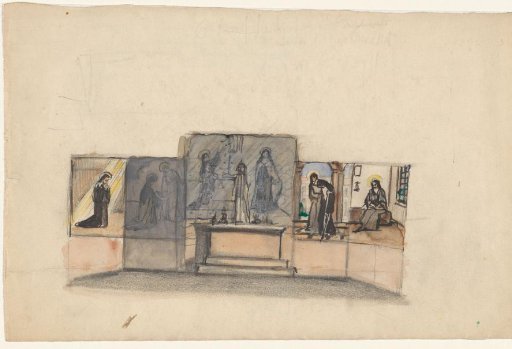 Design for the Altarpiece of St. Theresia of Lisieux at Laren (North Holland)