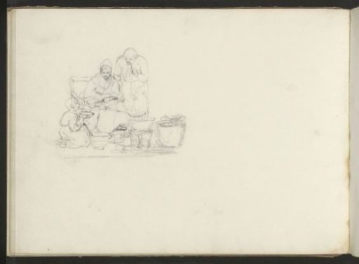 Peasant family at the meal
