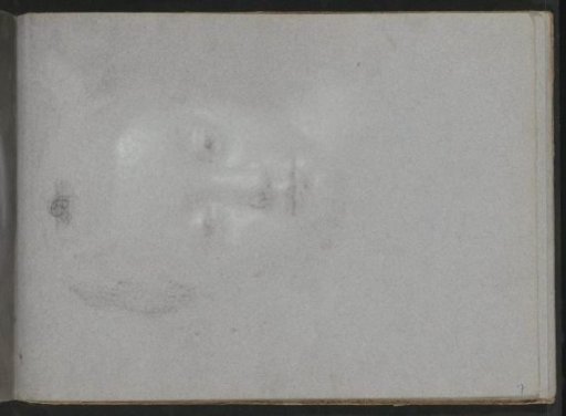 Impression of the chalk drawing on sheet 16 verso