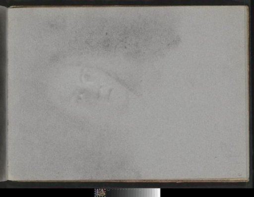 Impression of the chalk drawing on sheet 20 verso