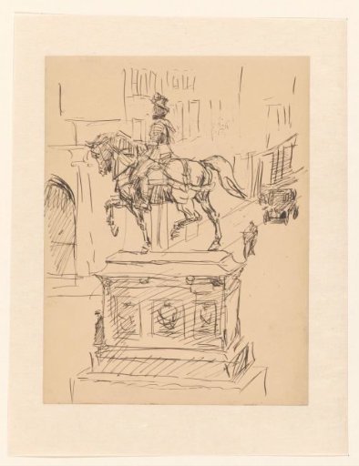 The statue of William the Silent on the Noordeinde in The Hague