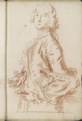 Standing Man with Hands Before the Body