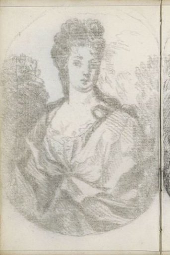 Impression of the Chalk Drawing on Sheet 20 Recto