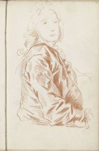 Man in a buttoned coat