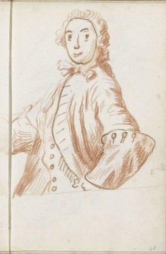 Standing man with hand on hip
