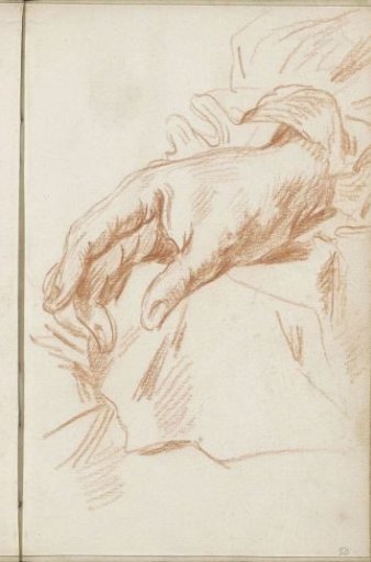 Hand from a sleeve